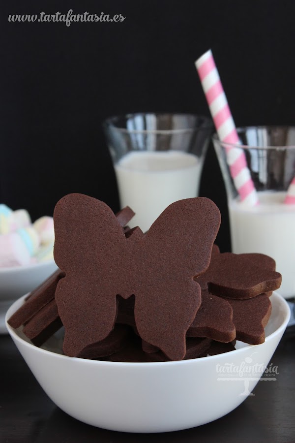 Receta galletas de chocolate