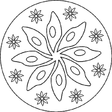 Ausmalbilder Mandala Blumen X Claudia Schiffer