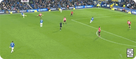 약 10분간 뛰고 경기를 지배한 선수.gif