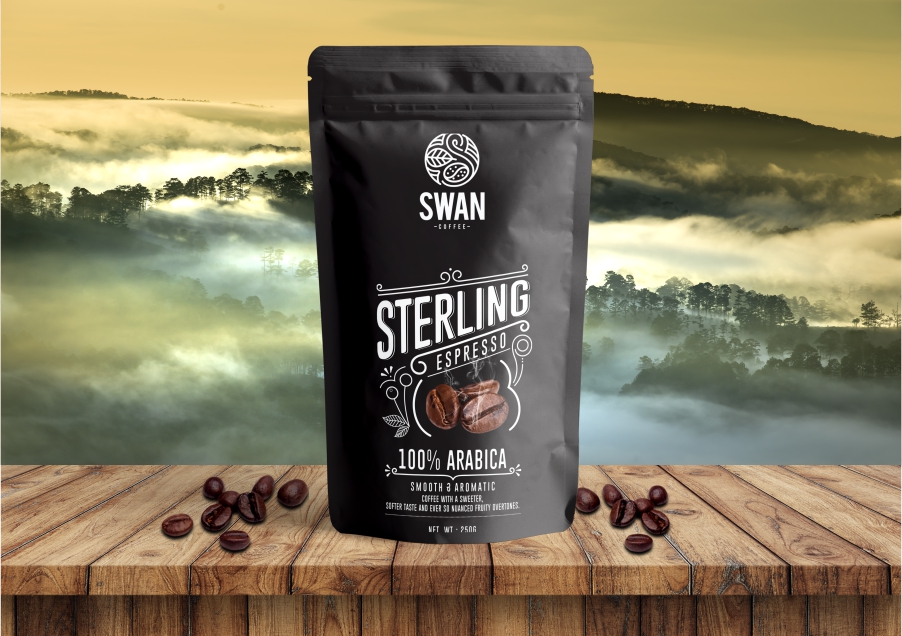 Swan Coffee Packaging Of The World