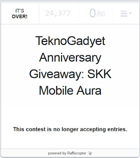SKK Mobile Aura Giveaway Winner