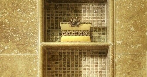 ديكورات وافكار يمكن عملها في بلاط جدران الحمامات شركة ارابيسك