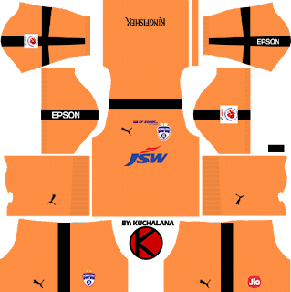 Bengaluru FC 2018 -  Dream League Soccer Kits