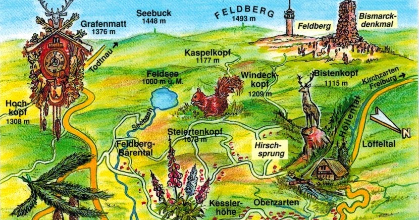 Map Cards - Hunting: 0380 Germany - Titisee
