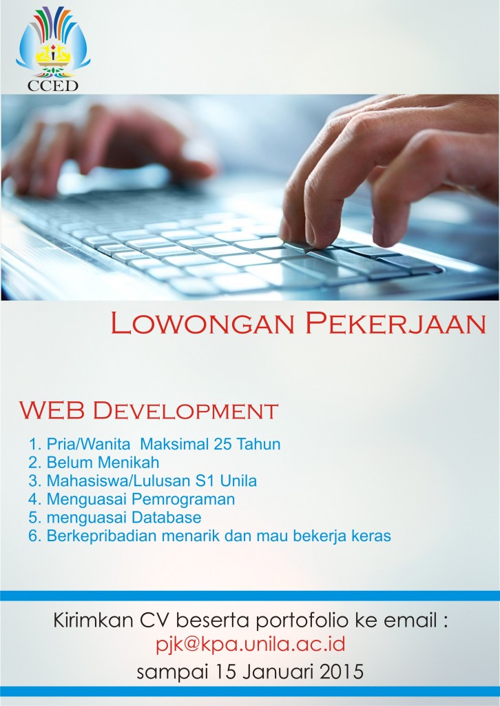 Lowongan Kerja Web Development Januari 2016
