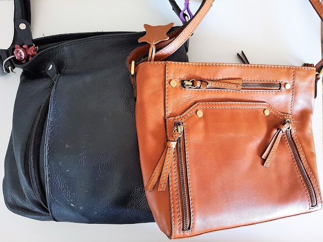 Beautifully Glossy: Minimalism - Large handbag vs small handbag