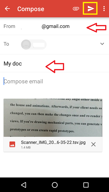 gmail scanner settings gmail scanner settings