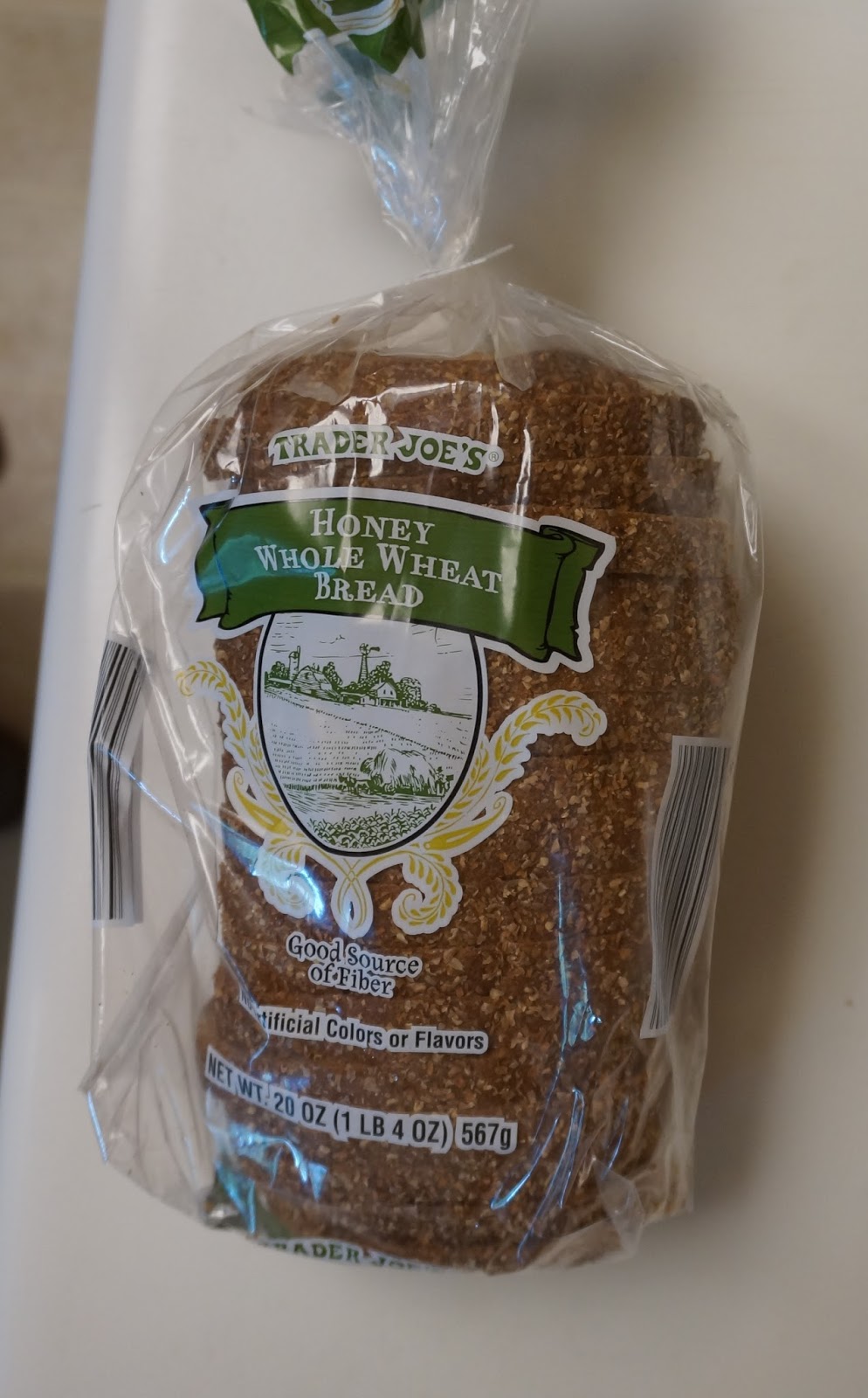 Exploring Trader Joe's Trader Joe's Honey Whole Wheat Bread
