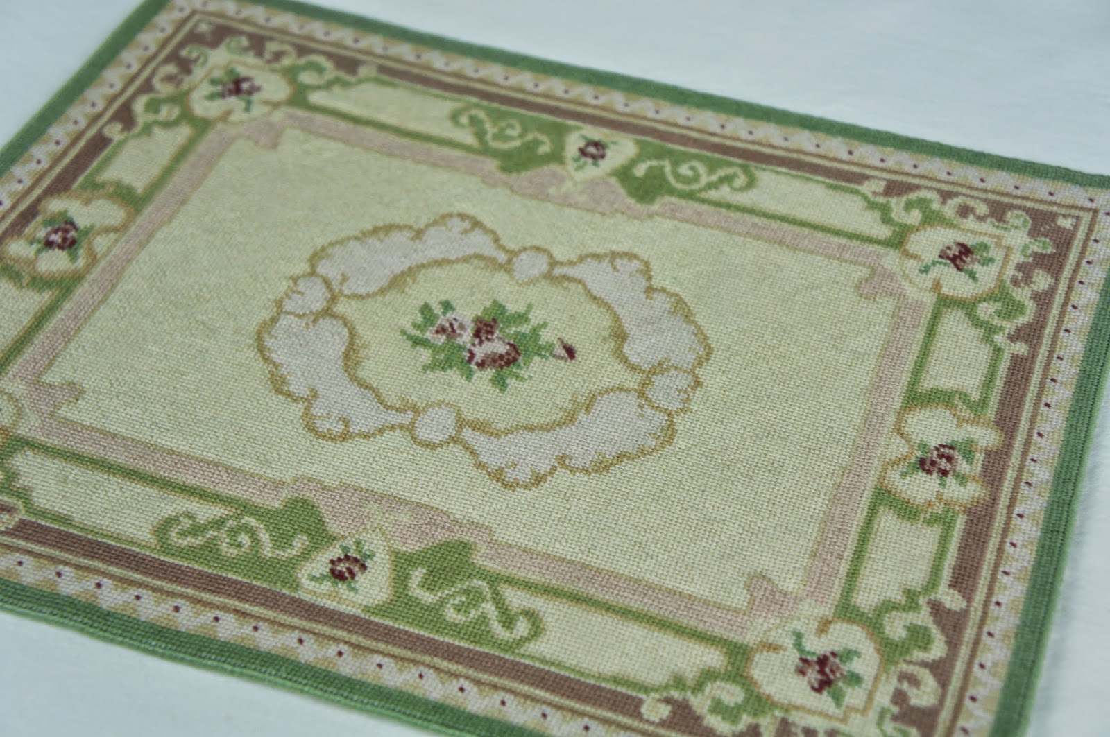 Knotty By Nature Finished my Miniature Needlepoint Petit Point