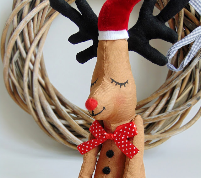 how to sew a reindeer