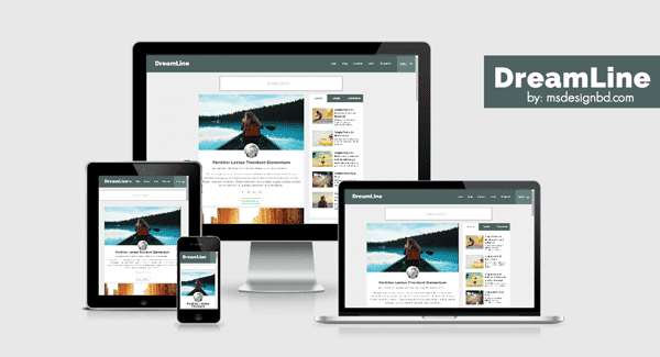 DreamLine Blogger Templates