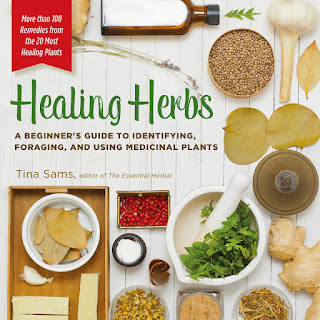 Book review - Healing Herbs by Tina Sams #foraging #plants #herbal #cookbook