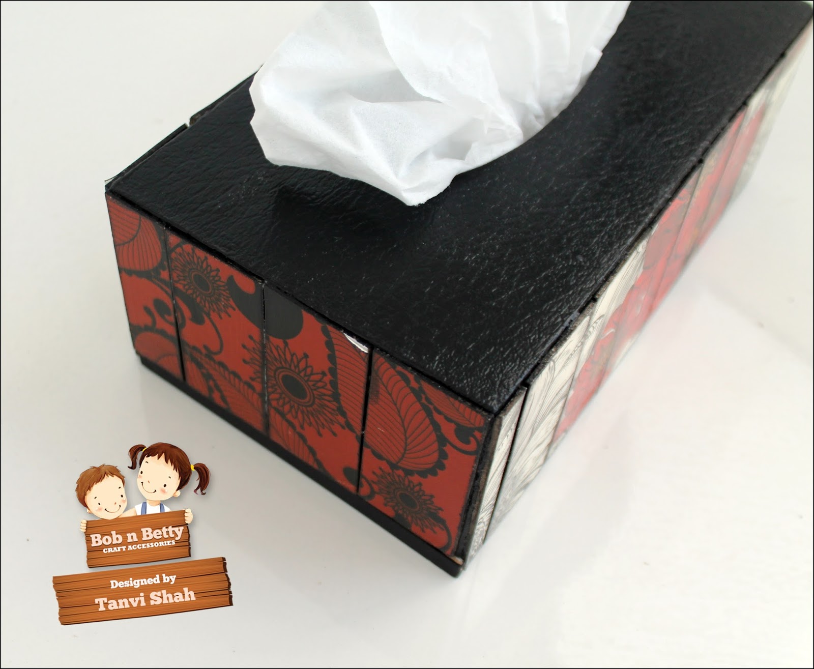 Paper Fantasees The Craft Blog Faux Pallet Tissue Box