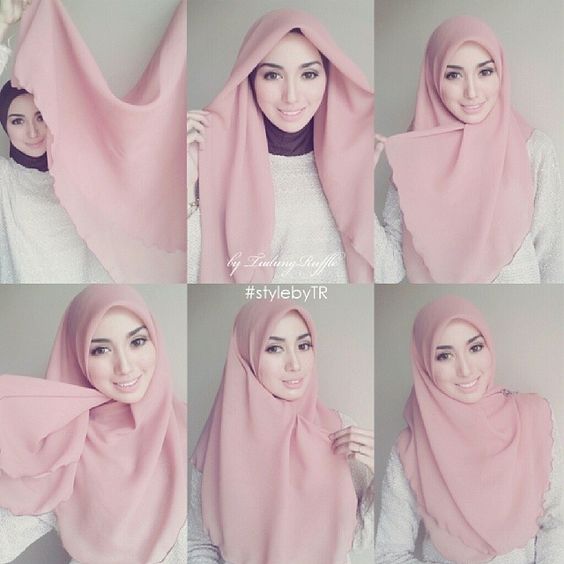 25 Inspirasi Tutorial Hijab Modern Syar i Terbaru 2021