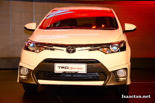Toyota's "Keen Look" expression adopted for the front design