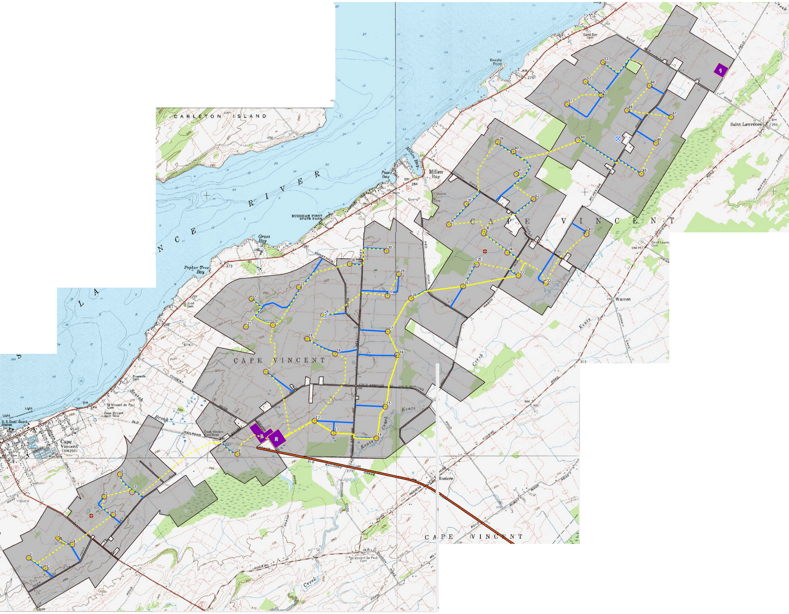 PANDORA'S BOX OF ROCKS BP's Cape Vincent Wind Proposed project boundary