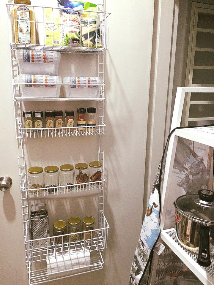 Tertekan Dengan Ruangan Dapur Yang Selalu Berselerak 6 Tip Susun Alhamdulillah Dah Pasang Kukuh Dan Sangat Berbaloi Dengan Harga Rm41 Boleh Maksimakan Pintu Sebagai Tempat Penyimpanan Rak Ada Enam Tingkat Diubah