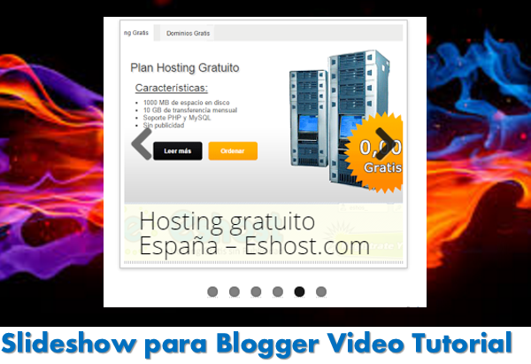 Slideshow para Blogger video tutorial