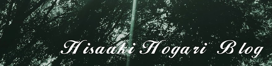 Hisaaki Hogari Blog　　　　　　　　　　　　