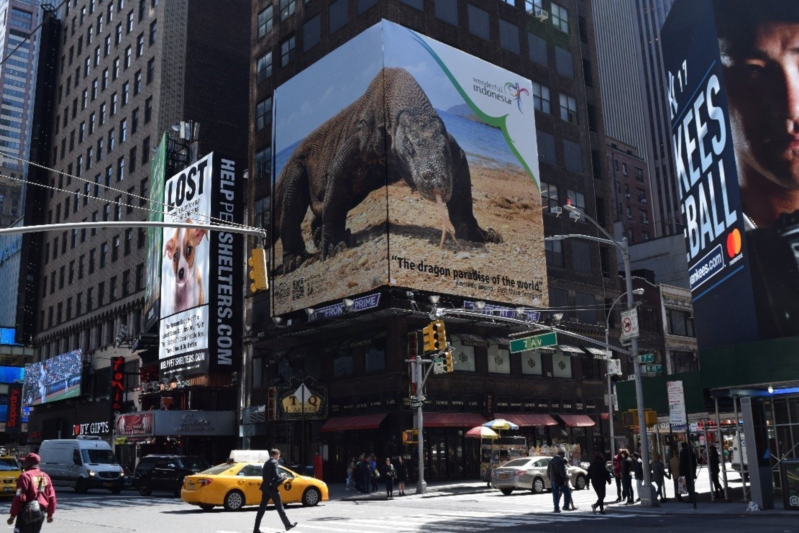 "Wonderful Indonesia" Billboard comes to Times Square - Tourism Indonesia