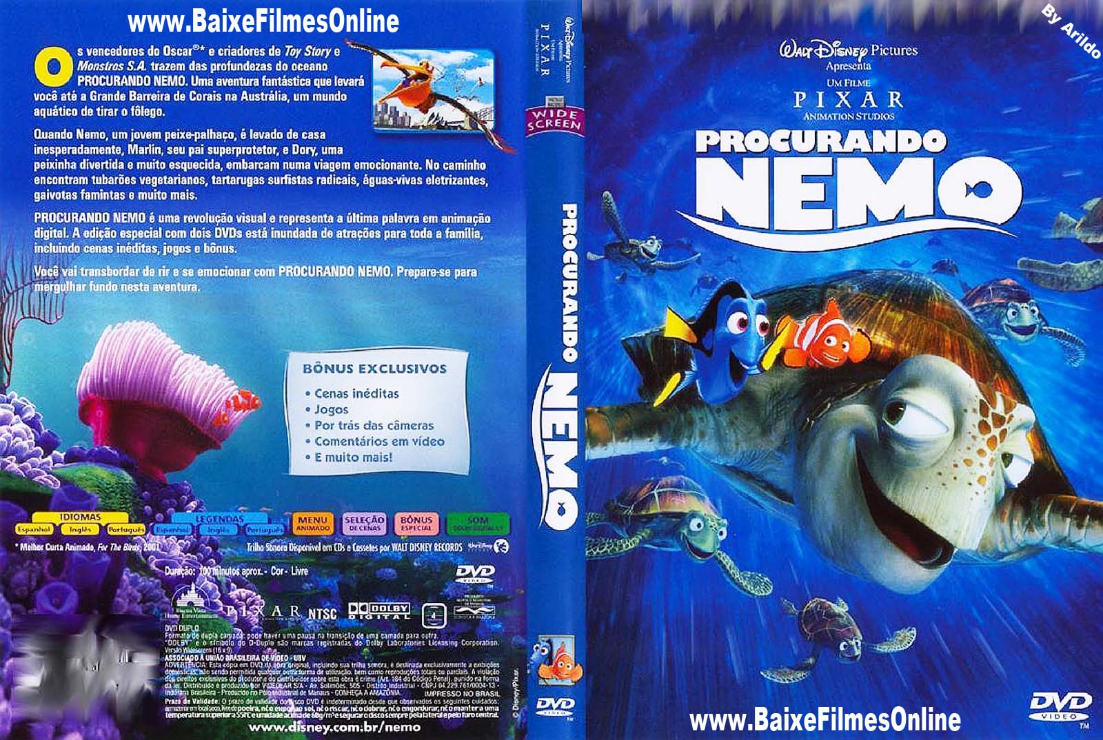 FILMES E DESENHOS INFANTIL Procurando Nemo