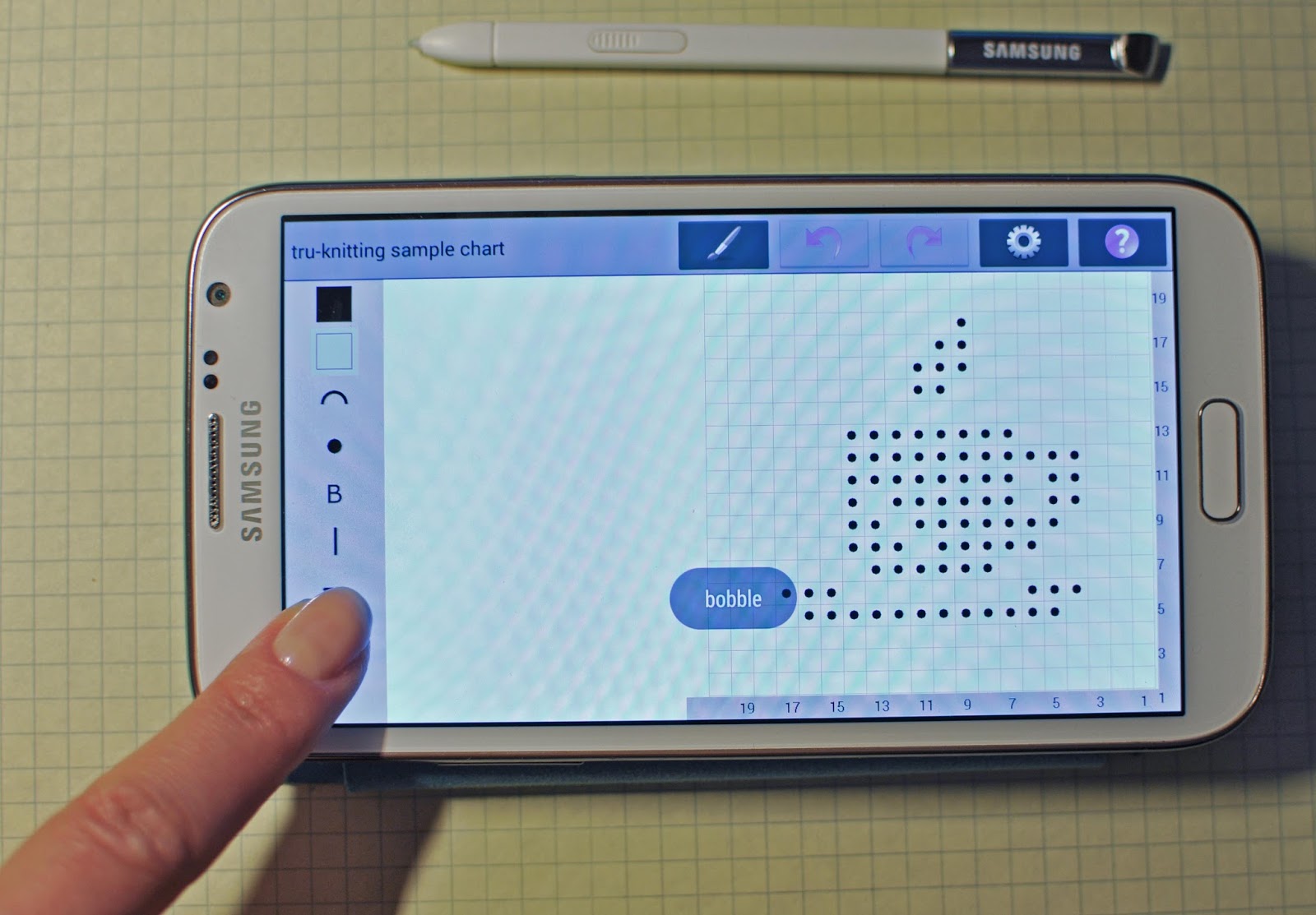 truknitting Knitting Chart Maker мобильный редактор схем