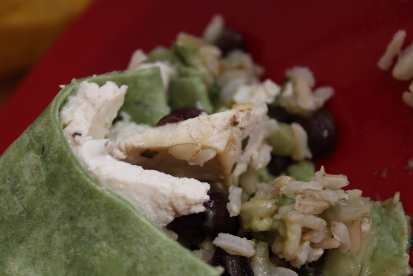 Notes on the Kitchen Table: Mexican Wraps