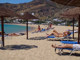 Far Out Club Beach Ios Greek Islands Greece