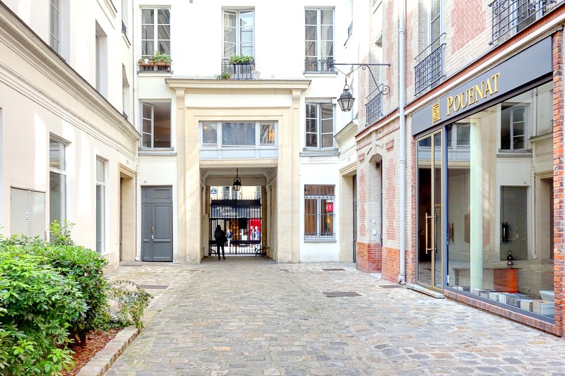 Paris Passage Dauphine, échappée verdoyante à SaintGermaindesPrés