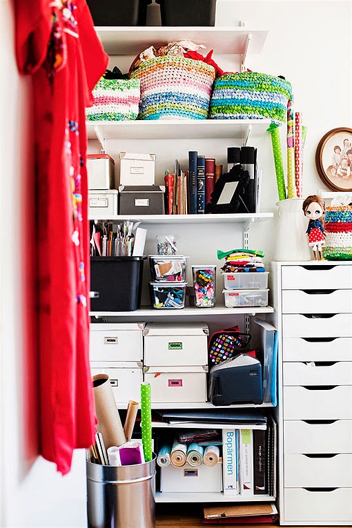 Nordic Decor with lots of Color