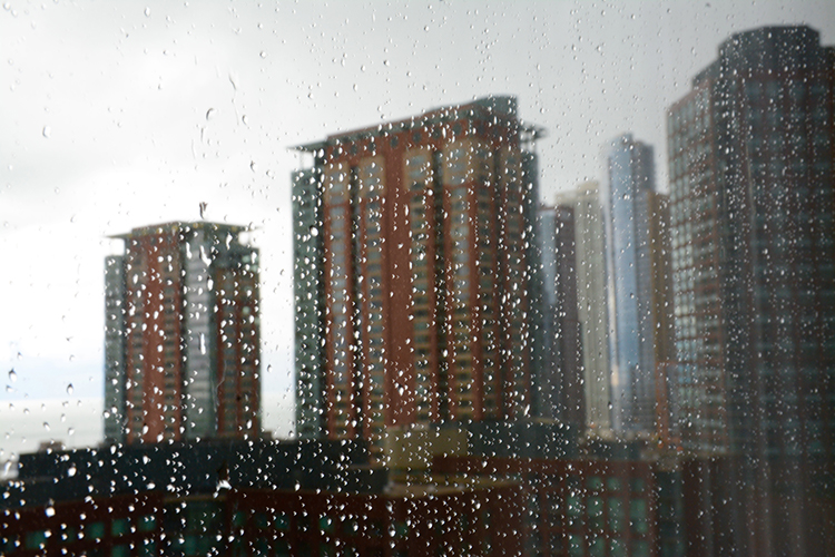 Rain on windows Rain on windows