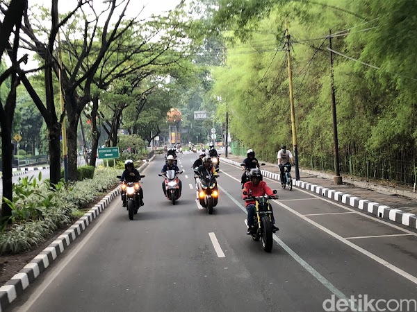 Alasan Lampu Motor Jokowi Tak Menyala