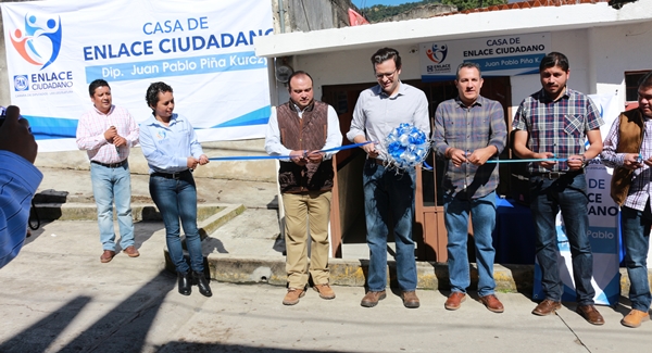 Se inaugura casa de gestión en Tlatlauquitepec
