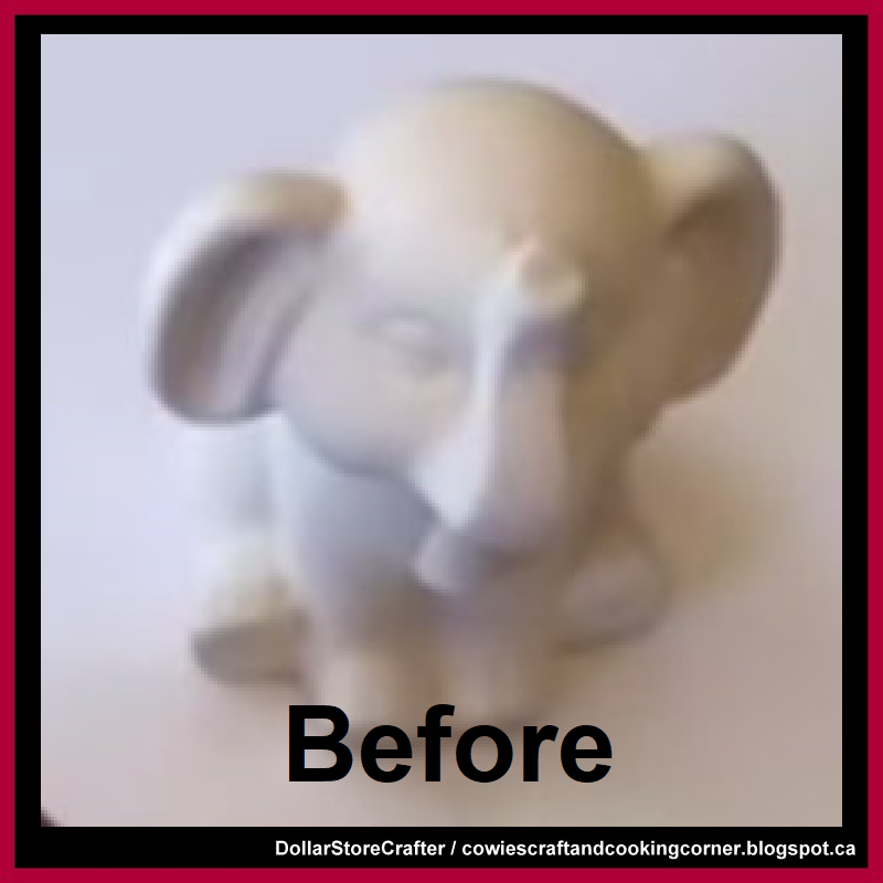 Dollar Store Crafter Turn Dollar Tree Paintable Ceramic Banks Into