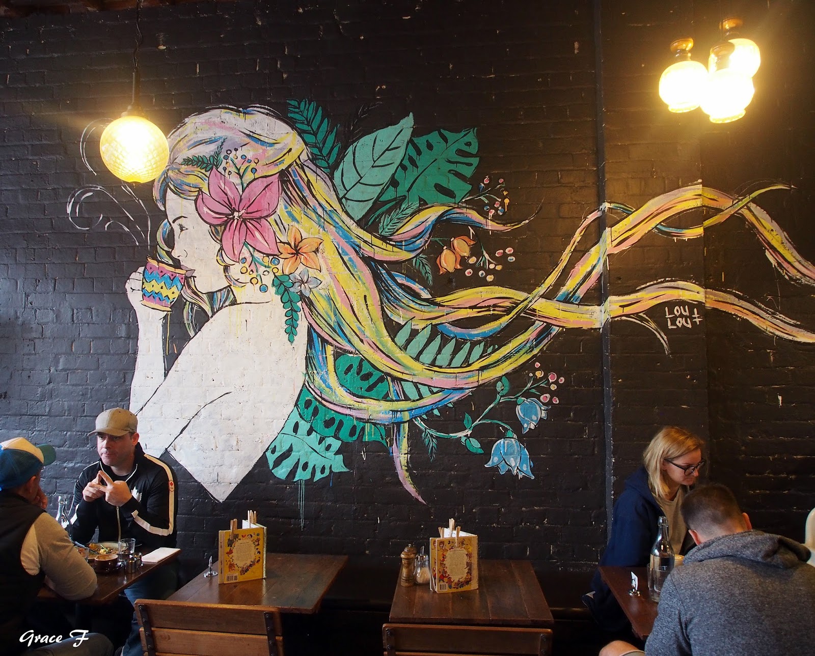 Perth Daily Photo Flowers in her hair, flowers everywhere....