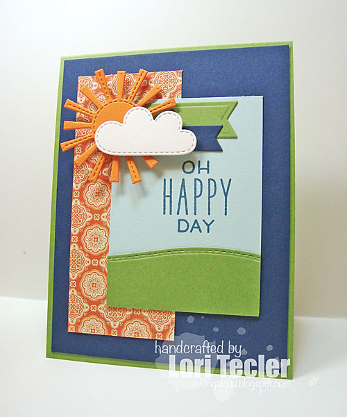 Oh Happy Day card-designed by Lori Tecler/Inking Aloud-stamps from Lawn Fawn