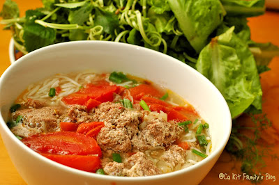 Bun Rieu Cua Recipe - Vietnamese Crab Noodle Soup