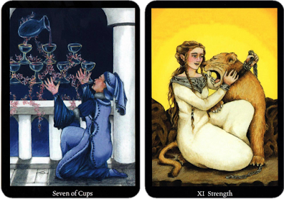 Anna K Tarot Seven of Cups Strength