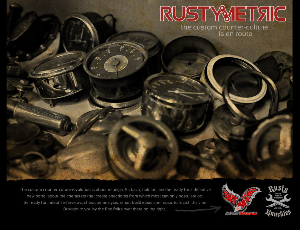 Rusty Metric The Custom CounterCulture Rusty Knuckles Motors and