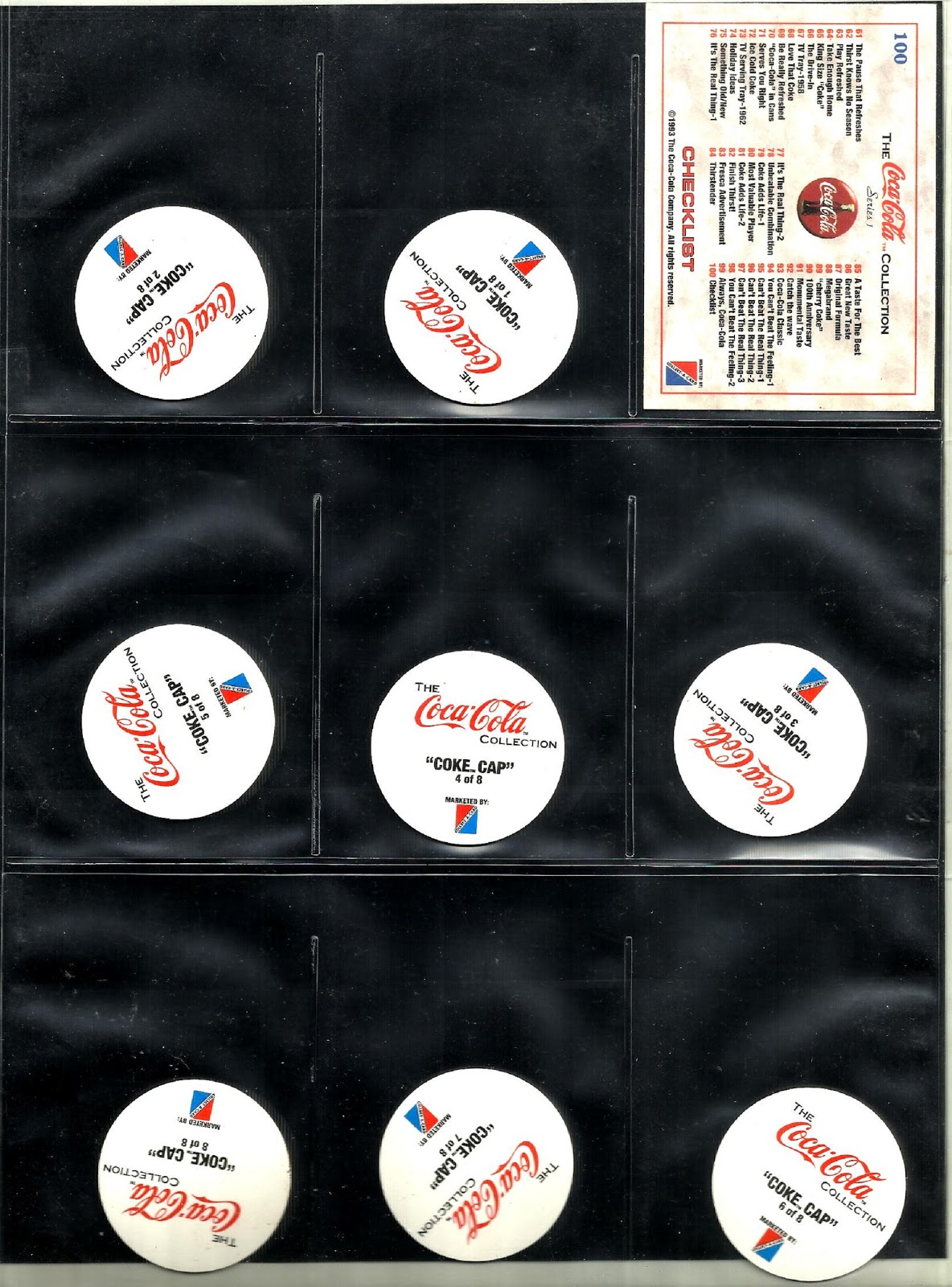 Coca Cola Trading Cards Series 1 Collectzones