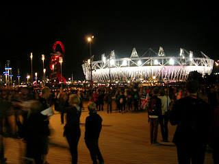 London 2012 Olympics - Olympic Park at Night