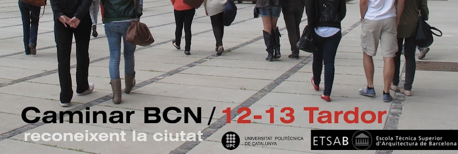 Caminar BCN 2012-13 Tardor