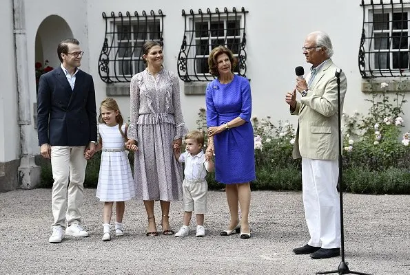 Crown Princess Victoria wore ZADIG&VOLTAIRE Roma long dress