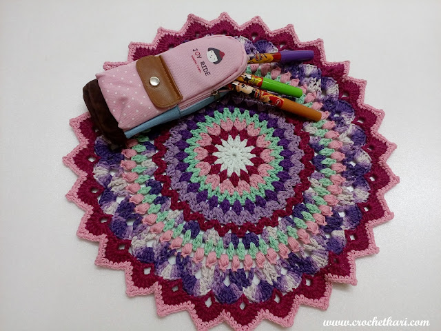 crochet mandala free pattern