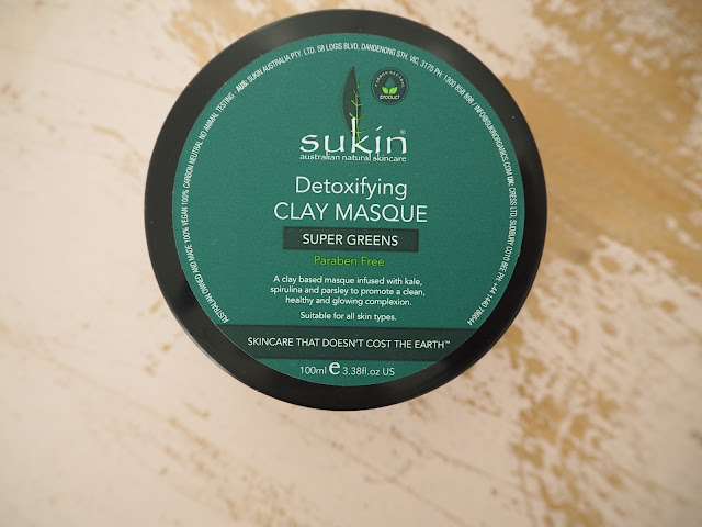 Sukin Detoxifying Clay Masque | Super Greens