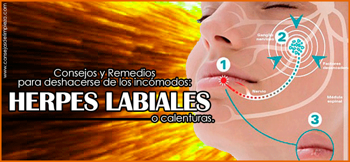 Quitar herpes labial en un dia
