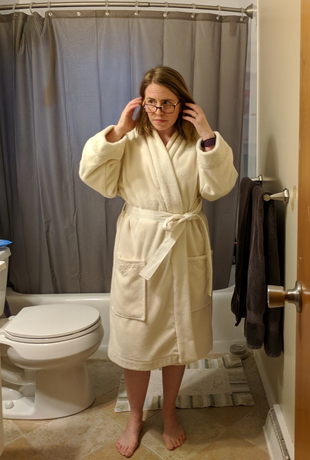 A Most Elegant Custom Spa Robe