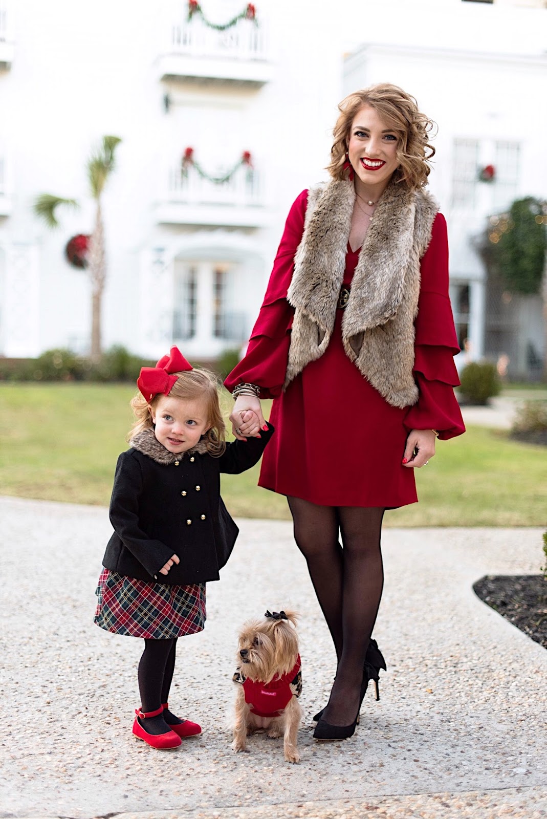 Something Delightful Blog - Mommy & Me Holiday Style