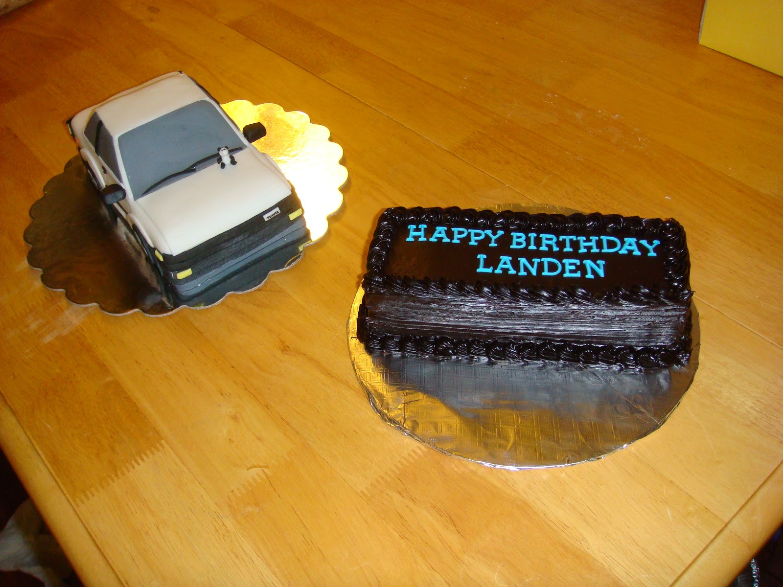 Our Decorated Cakes and Cupcakes Toyota Corolla Celica Car Cake