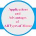 Applications and Advantages of all types of Motor- DC Motors, AC motors, Universal Motors